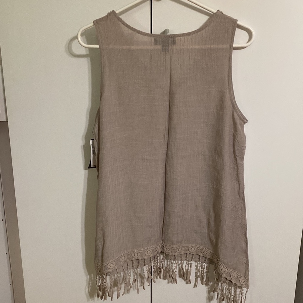 Woman’s Dressy Tank, AB Studio, Size L - Picture 2 of 8